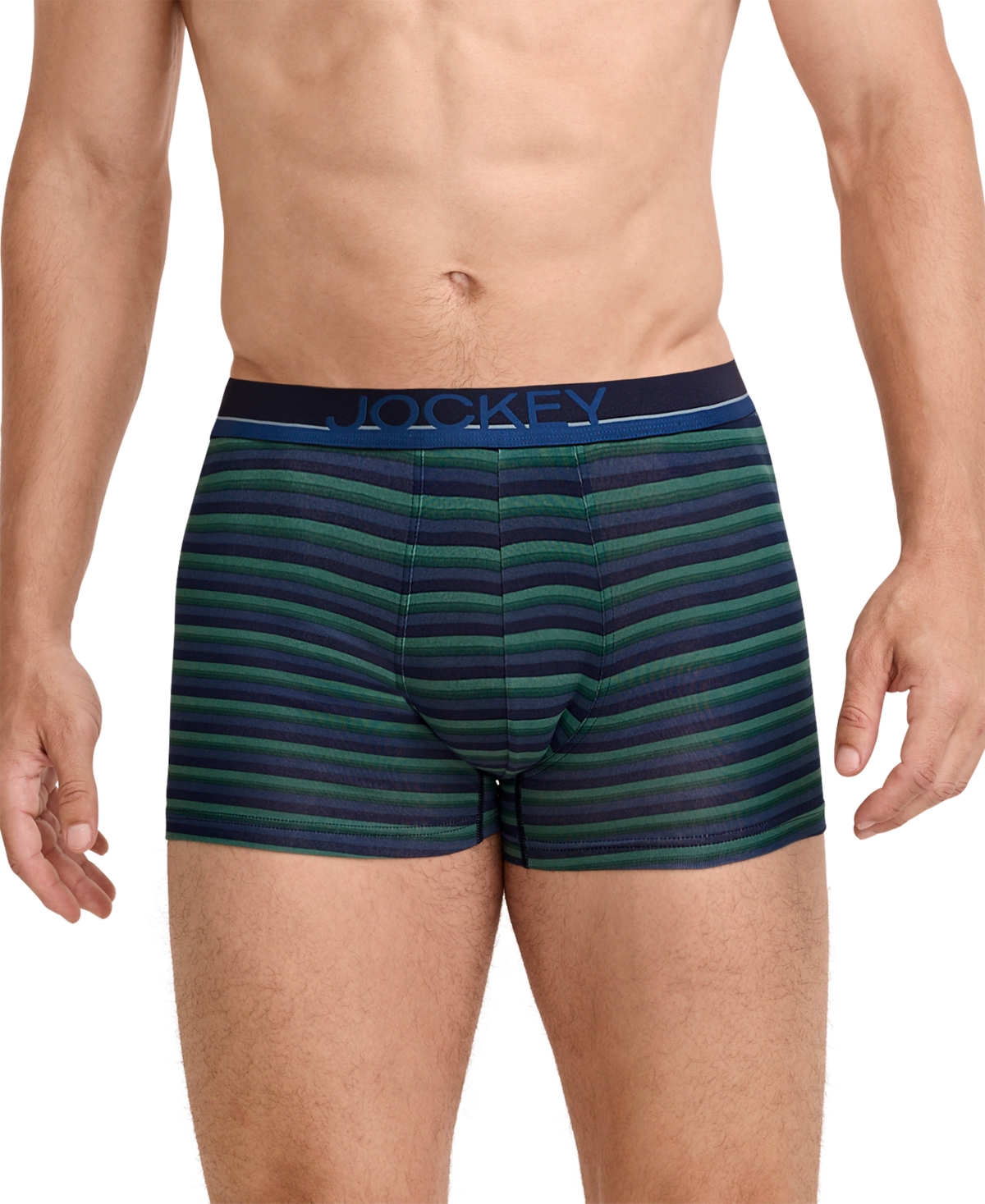 Jockey Men's 3pk. True Style Logo Trunks In Multi