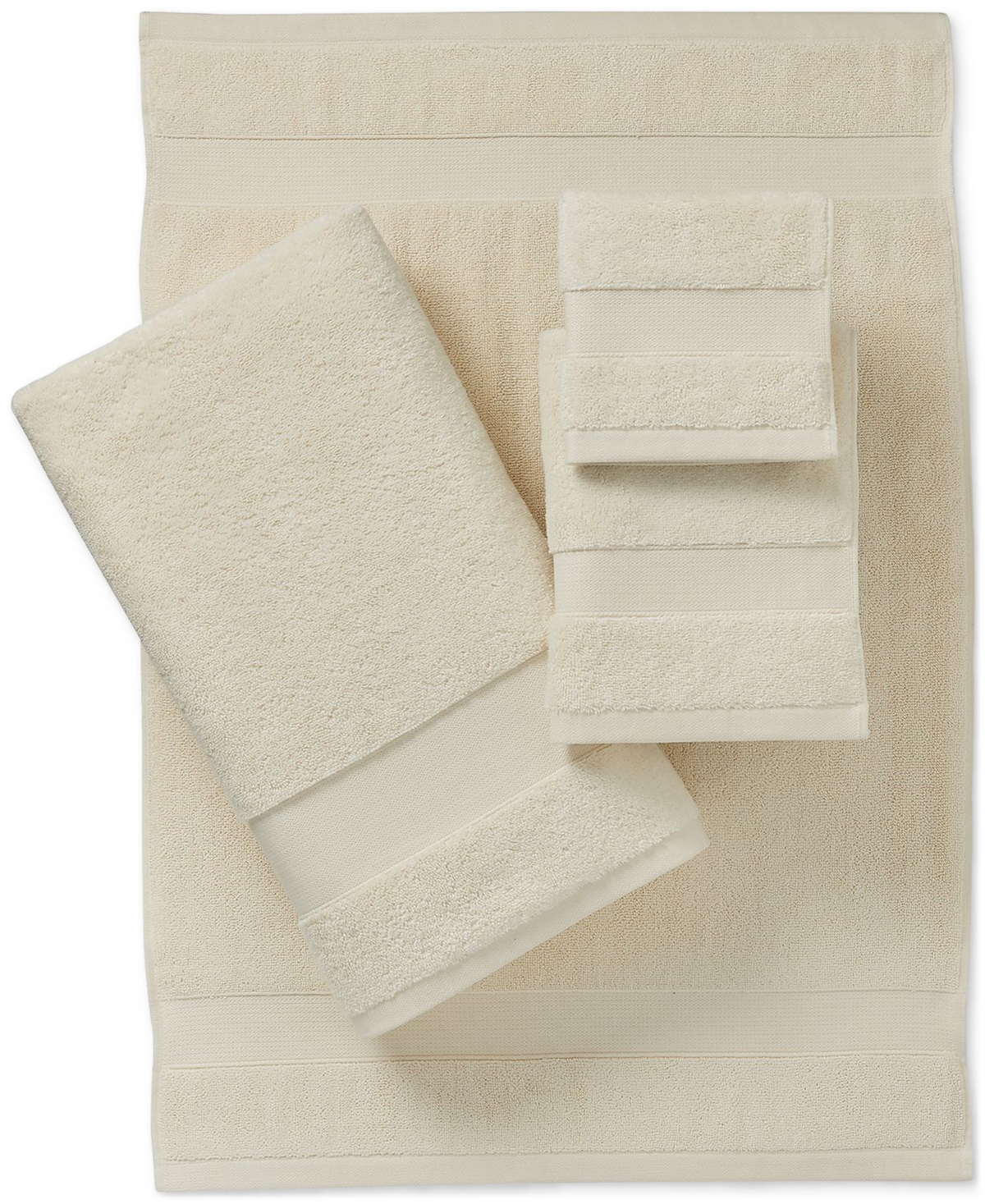 Ralph Lauren Watson Solid Cotton 6-pc. Towel Set In White