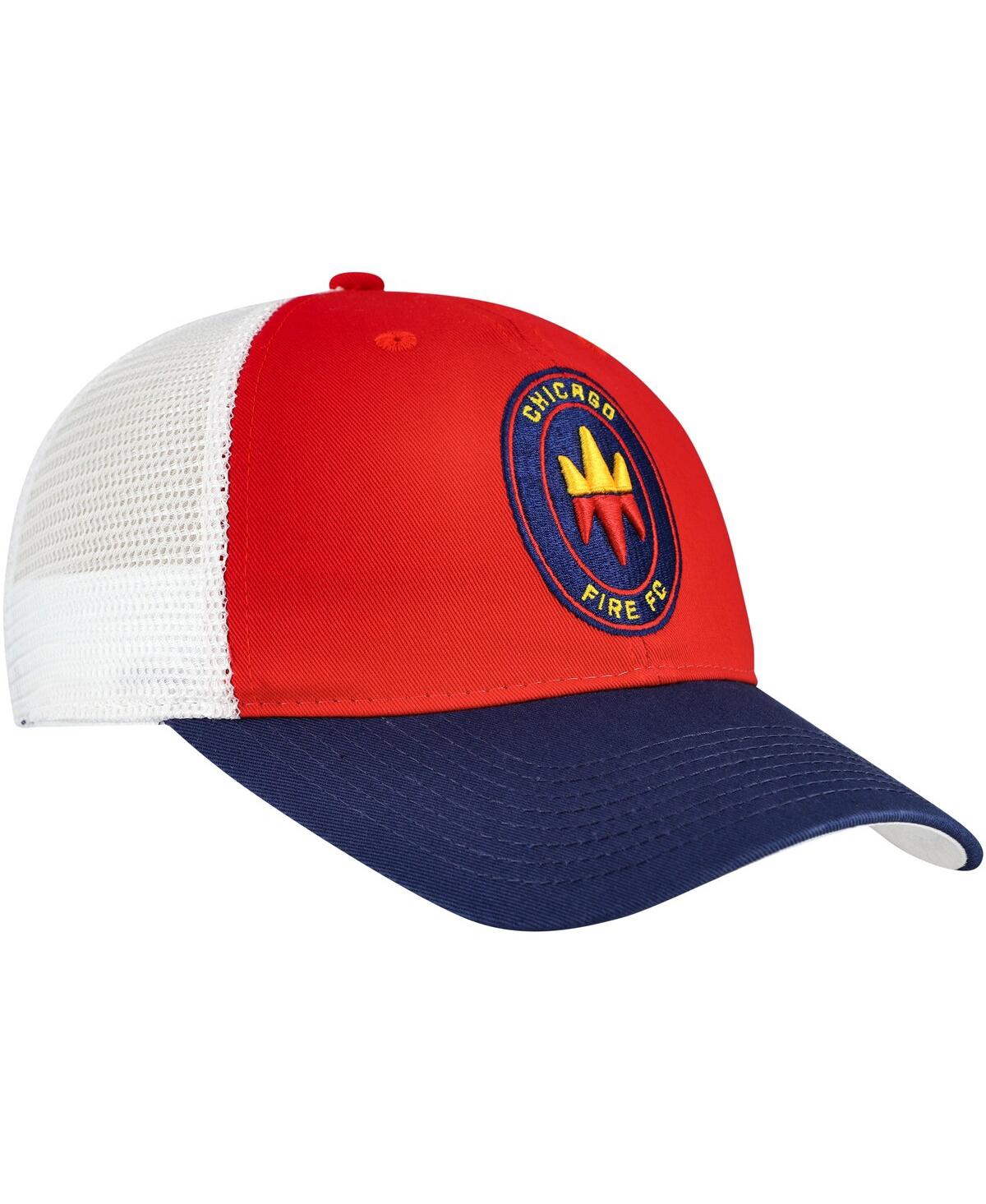 Fanatics Men's Red/navy Chicago Fire Americana Adjustable Hat