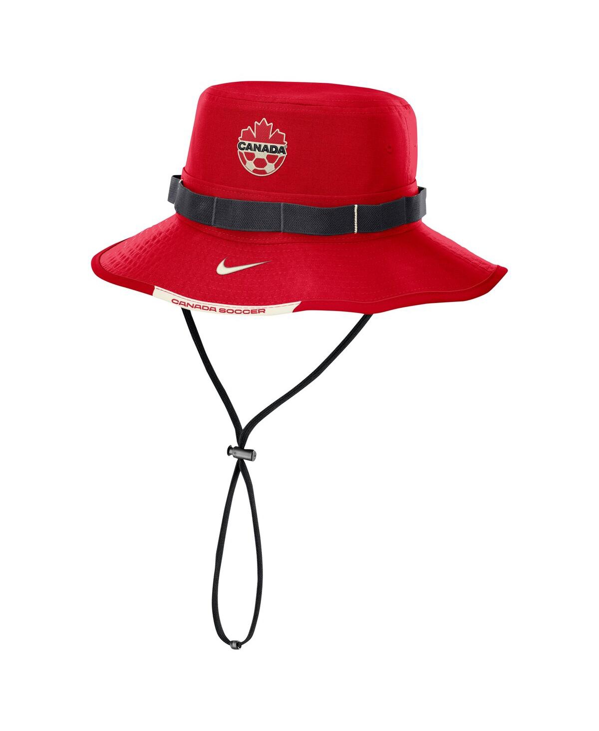 Nike Men's Red Canada Soccer Apex Boonie Hat In Red