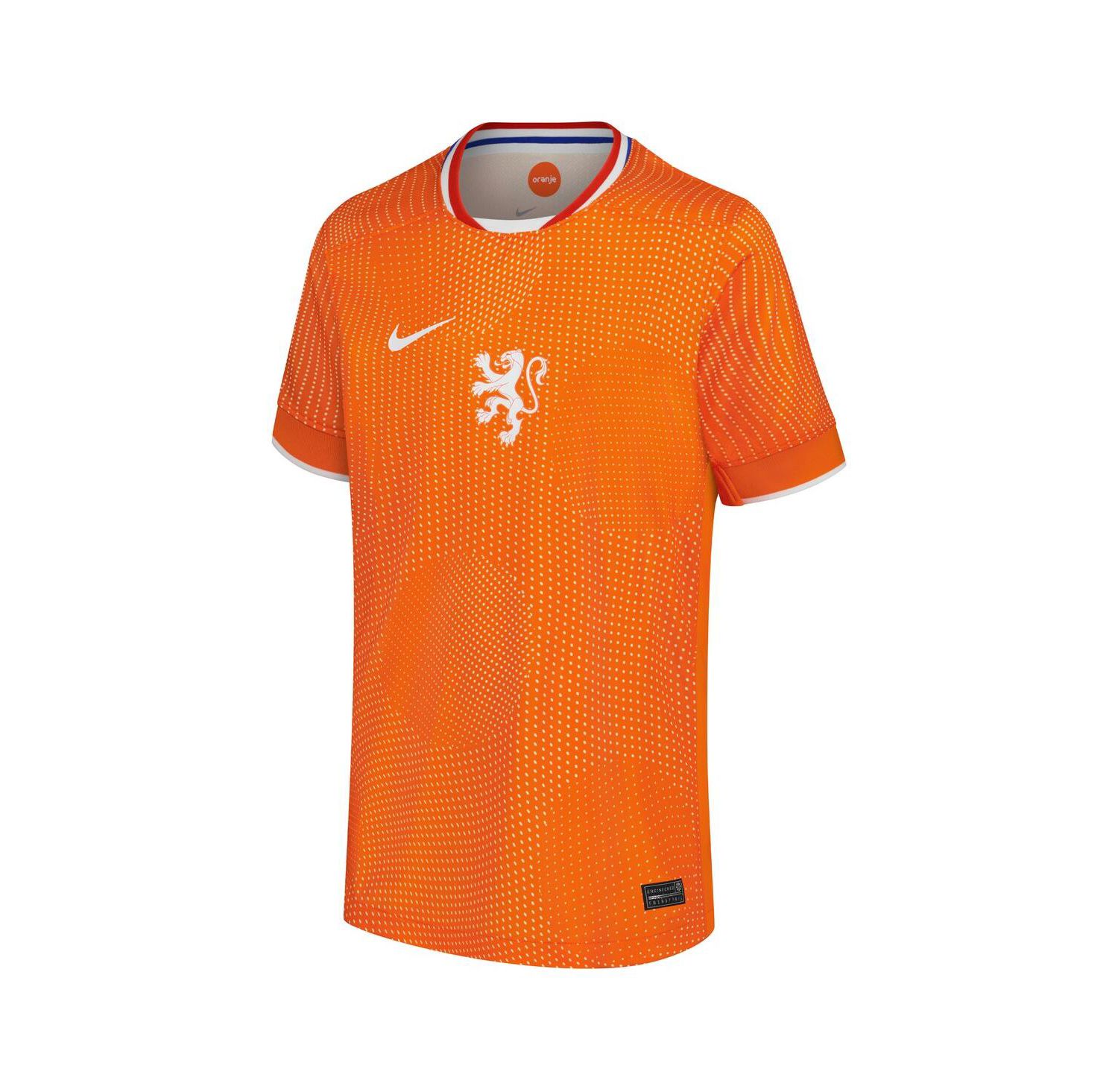Big Boys and Girls Orange Netherlands Women's National Team 2025/26 Home Replica Jersey
