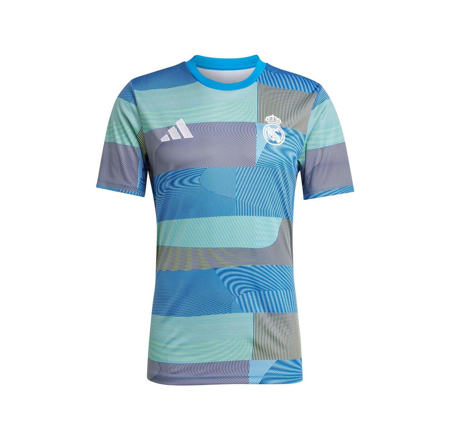 Men's Blue Real Madrid 2025/26 AEROREADY Pre-Match Jersey