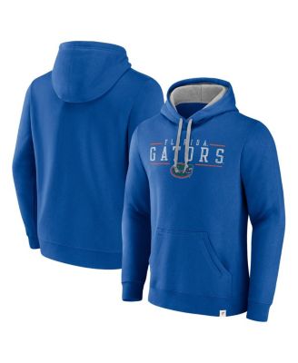 Fanatics - Men's Royal Florida Gators Second Wind Distressed Pullover Hoodie