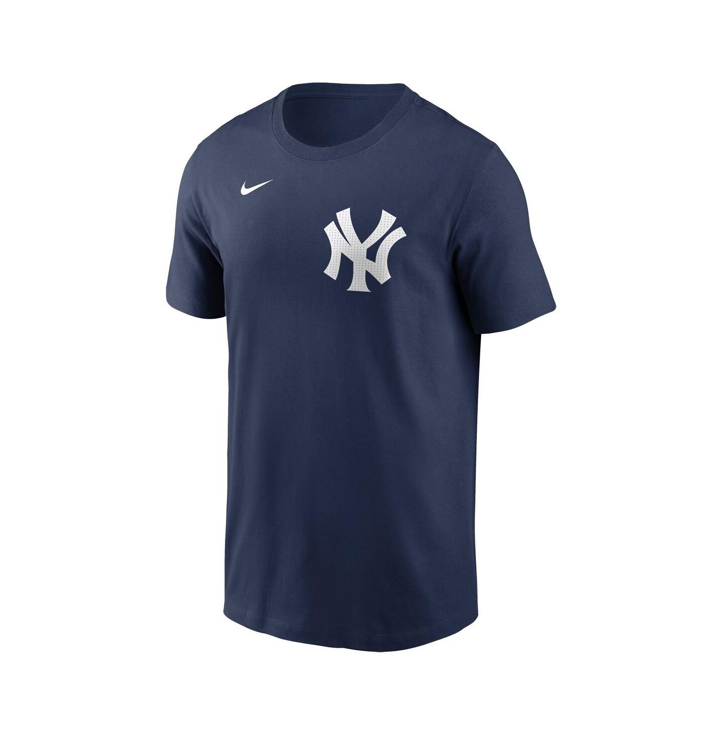Мужская футболка Nike Anthony Volpe Navy New York Yankees Fuse Name & Number — фото 2