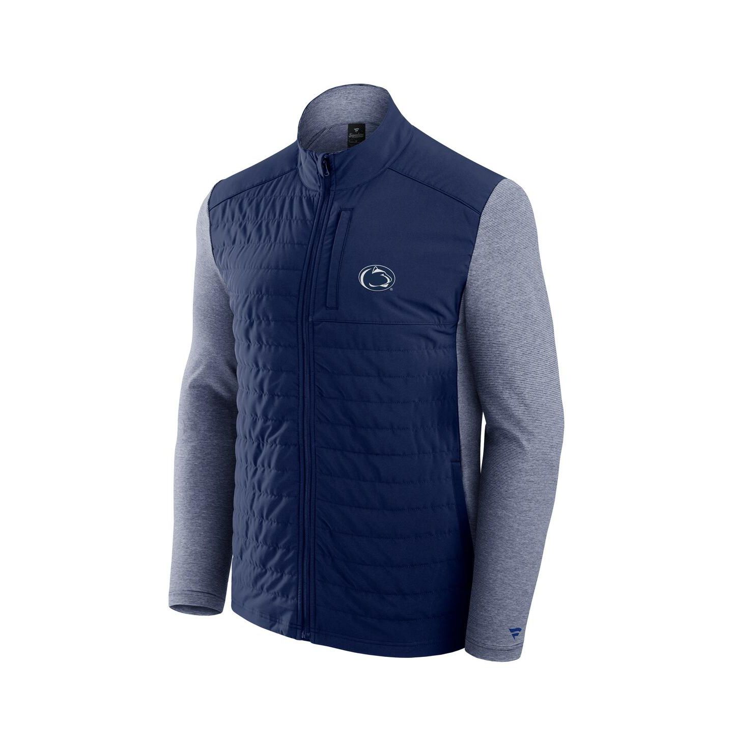 Мужская куртка Fanatics Navy Penn State Nittany Lions Tonal Primary Logo Full-Zip — фото 2