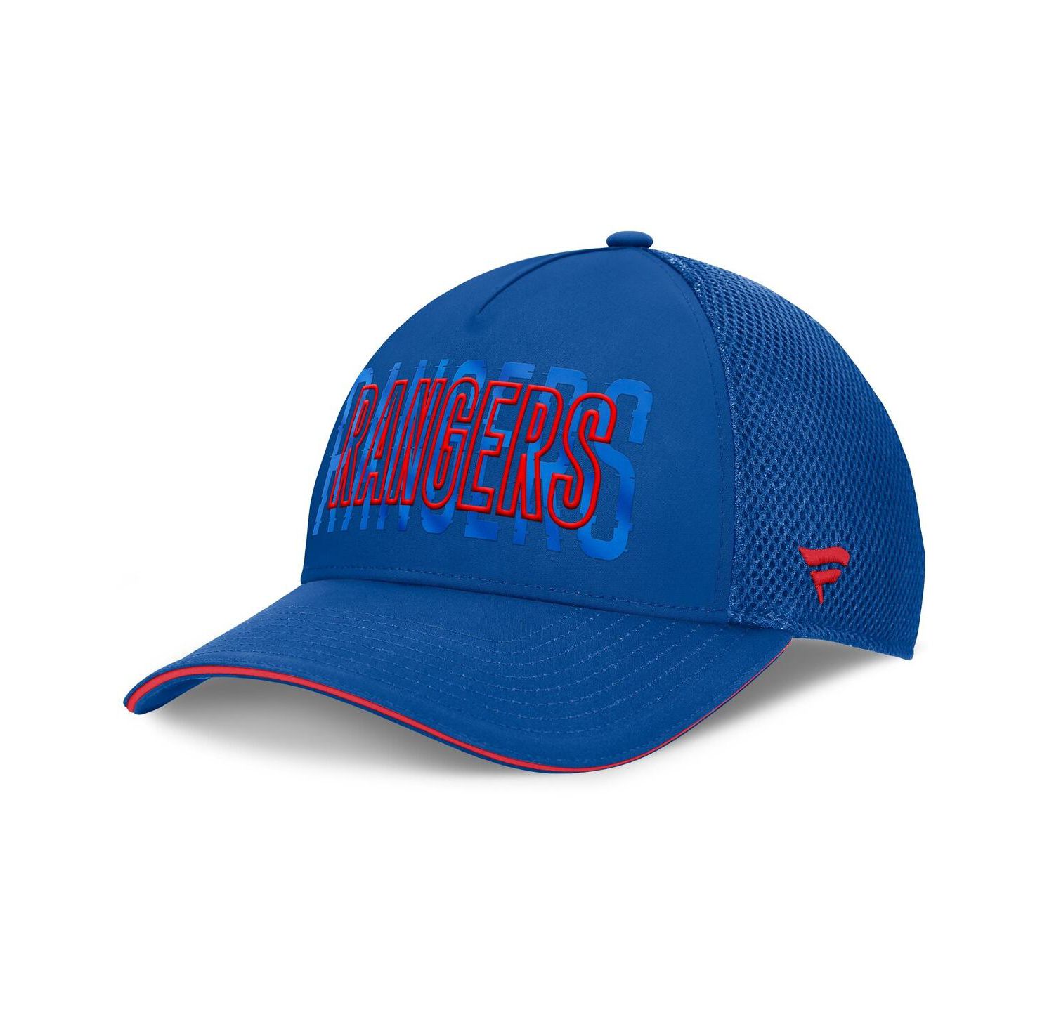 Men's Blue New York Rangers Fundamental Flex Hat
