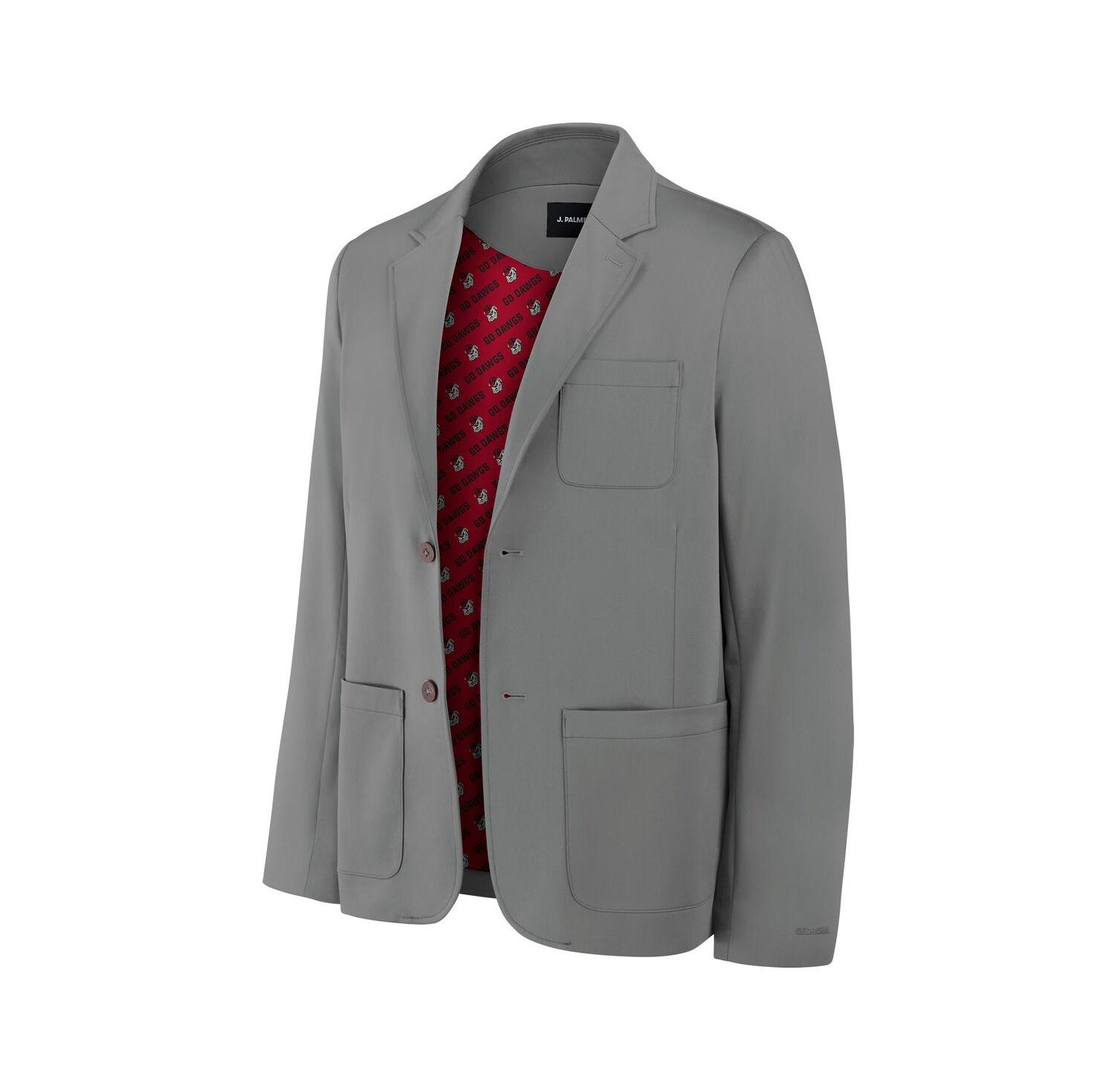 Men's Graphite Georgia Bulldogs Man in Motion Blazer