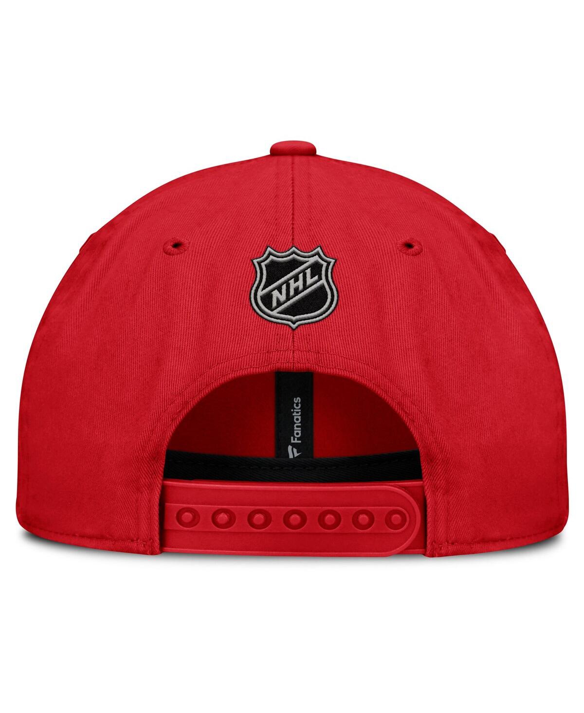 Fanatics Men's Red New Jersey Devils Decades Collection Adjustable Hat