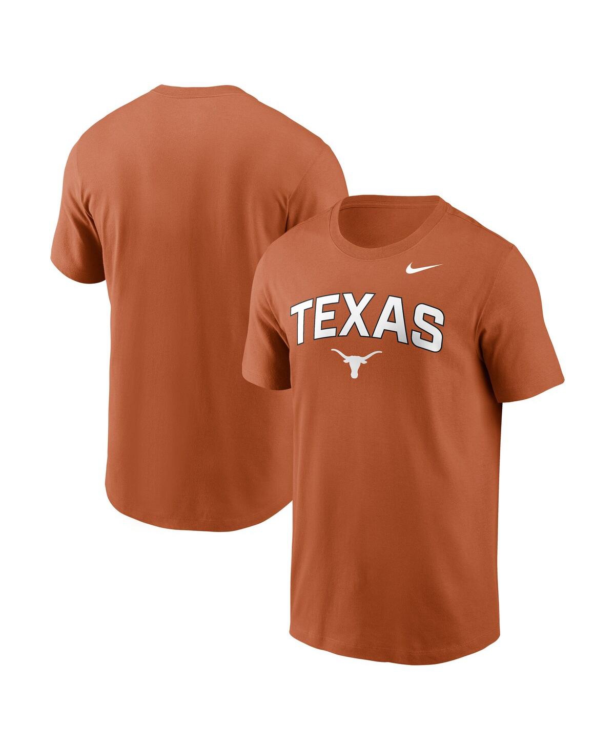 Nike Texas Primetime Arch Stack  Men's College T-shirt In Orange