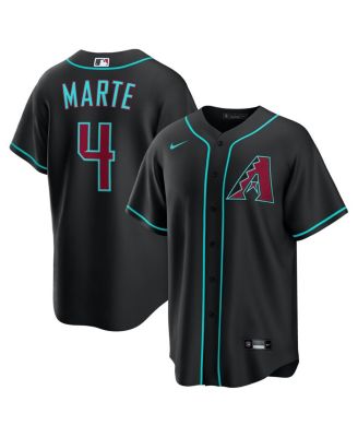Nike - Men's Ketel Marte Black Arizona Diamondbacks Alternate Replica Jersey