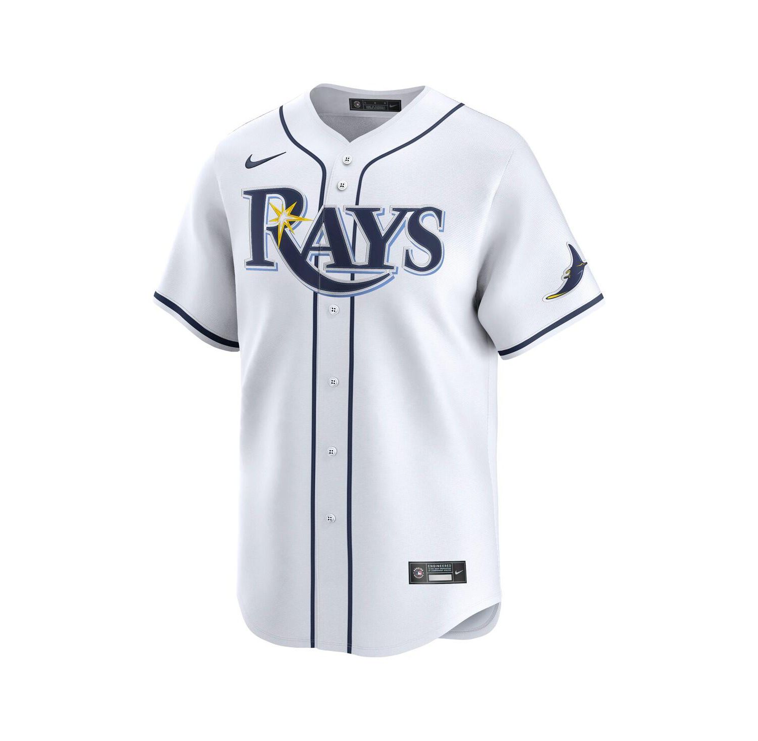 Men's White Tampa Bay Rays Home Limited Jersey