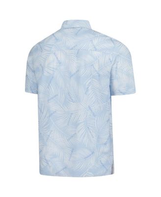 Men's Blue Chicago Cubs Linen Party Button-Up Shirt