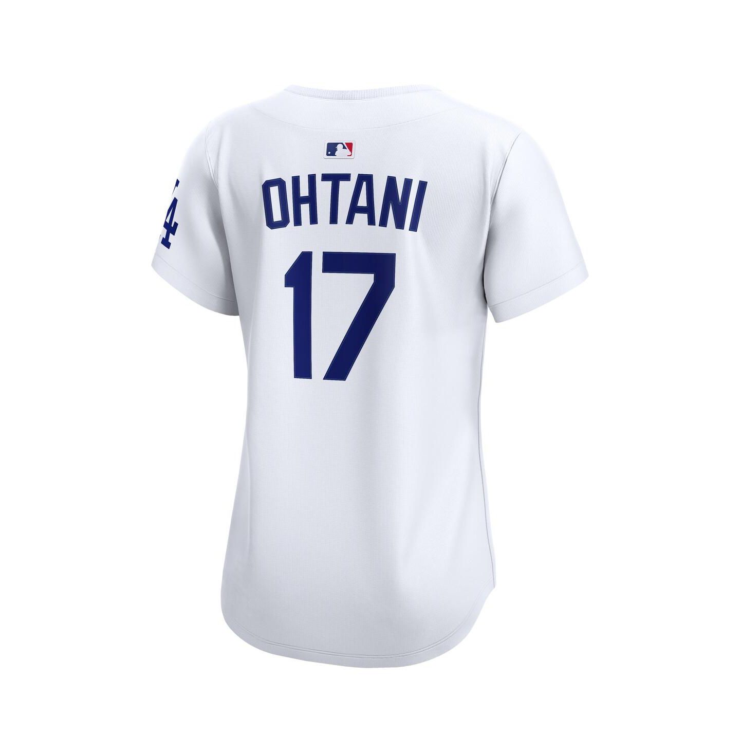Женское джерси Nike Shohei Ohtani Los Angeles Dodgers Home Limited, White — фото 3