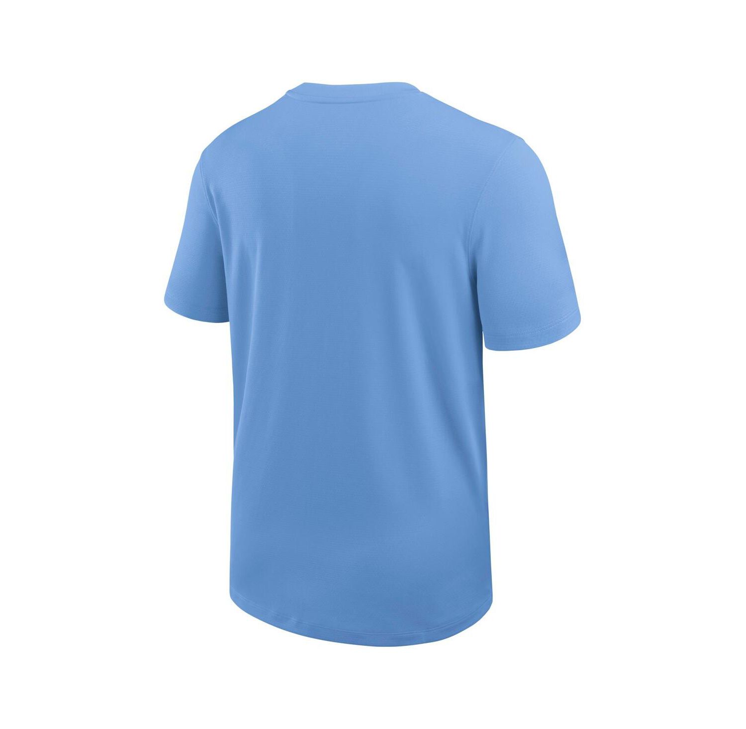 Men's Carolina Blue North Carolina Tar Heels 2025 Sideline UV Performance Coach T-Shirt