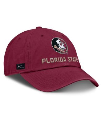Nike - Men's Garnet Florida State Seminoles 2025 Sideline Club Adjustable Hat
