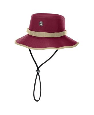 Nike - Men's Garnet Florida State Seminoles 2025 Sideline Apex Boonie Performance Bucket Hat
