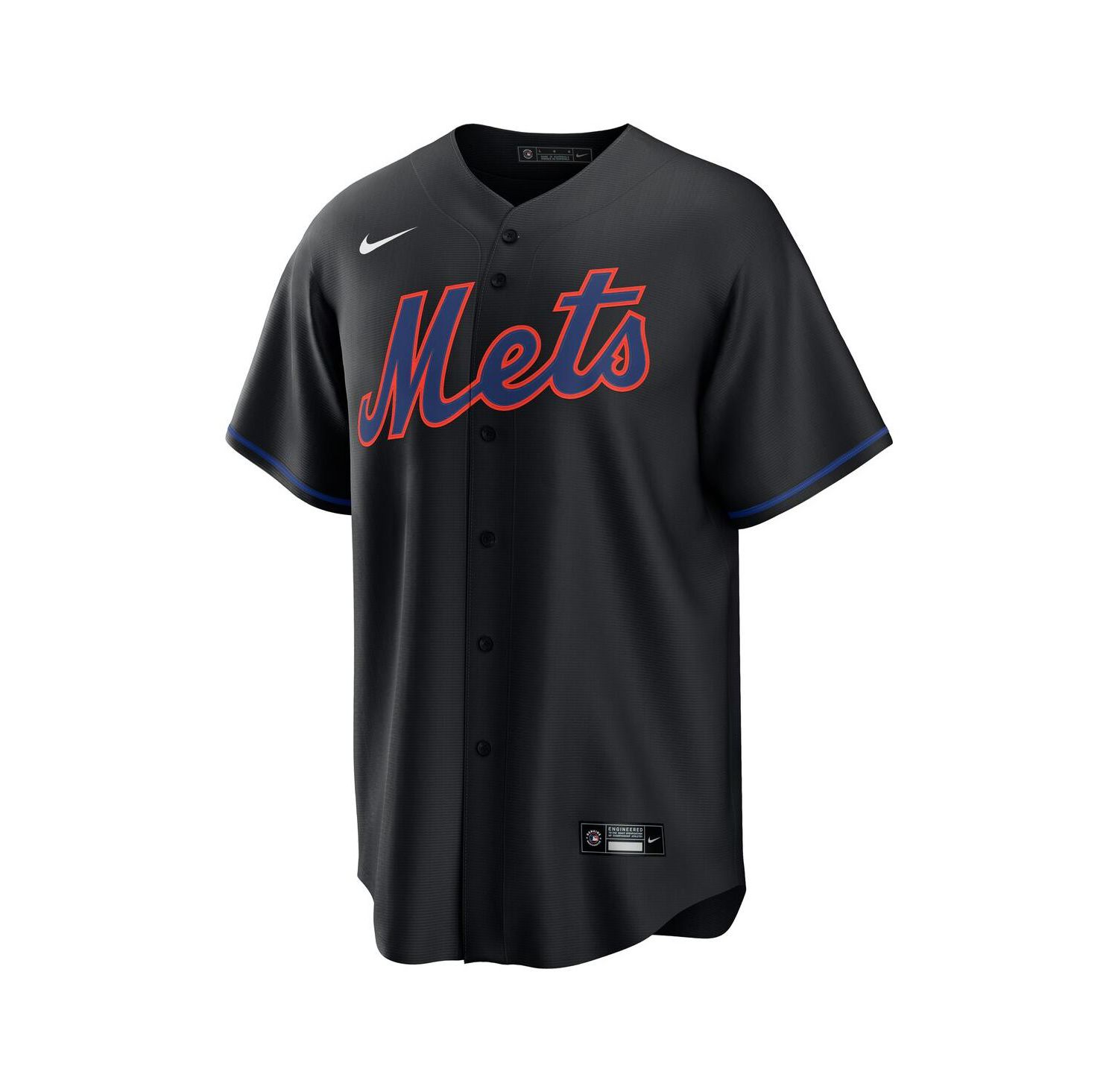 Men's Brandon Nimmo Black New York Mets Alternate Replica Jersey