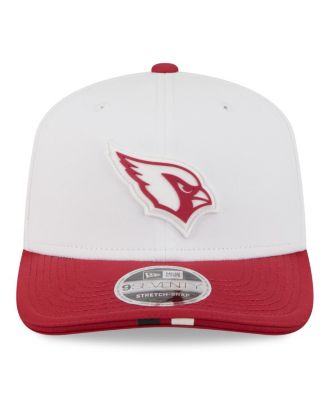 Men's White/Cardinal Arizona Cardinals 2025 NFL Training Camp 9SEVENTY Adjustable Hat