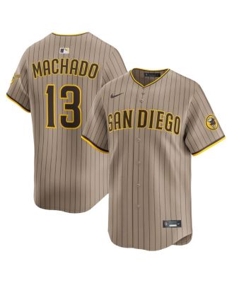 Nike - Men's Manny Machado Sand San Diego Padres Alternate Limited Jersey
