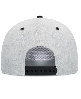 Men's Heather Gray Inter Miami CF Chip Golfer Snapback Hat