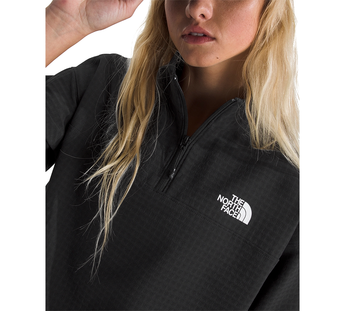 The North Face Women's Tekware Quarter-zip Jacket In Black