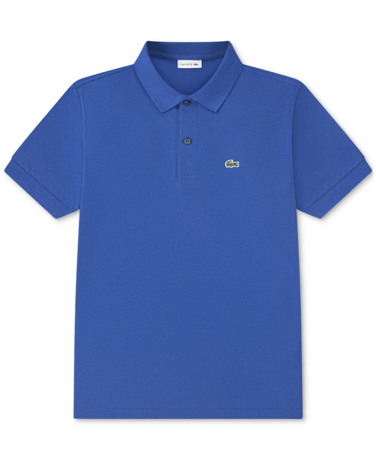 Lacoste Boys' Petit Pique Polo - Big Kid In Blue