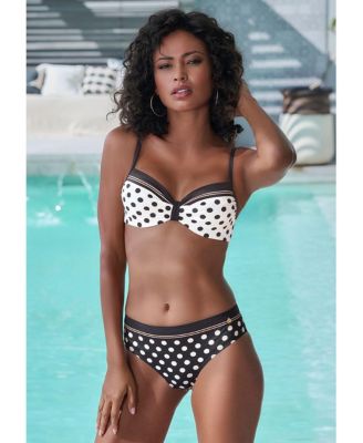 Women's Mix Print Bikini Swimsuit Bottom