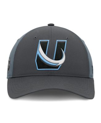 Men's Gray/Charcoal Utah Mammoth Alternate Logo Adjustable Hat