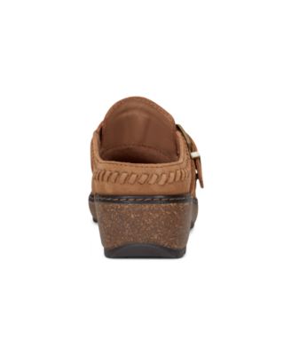 Women's Kay Stitched Round Toe Clogs