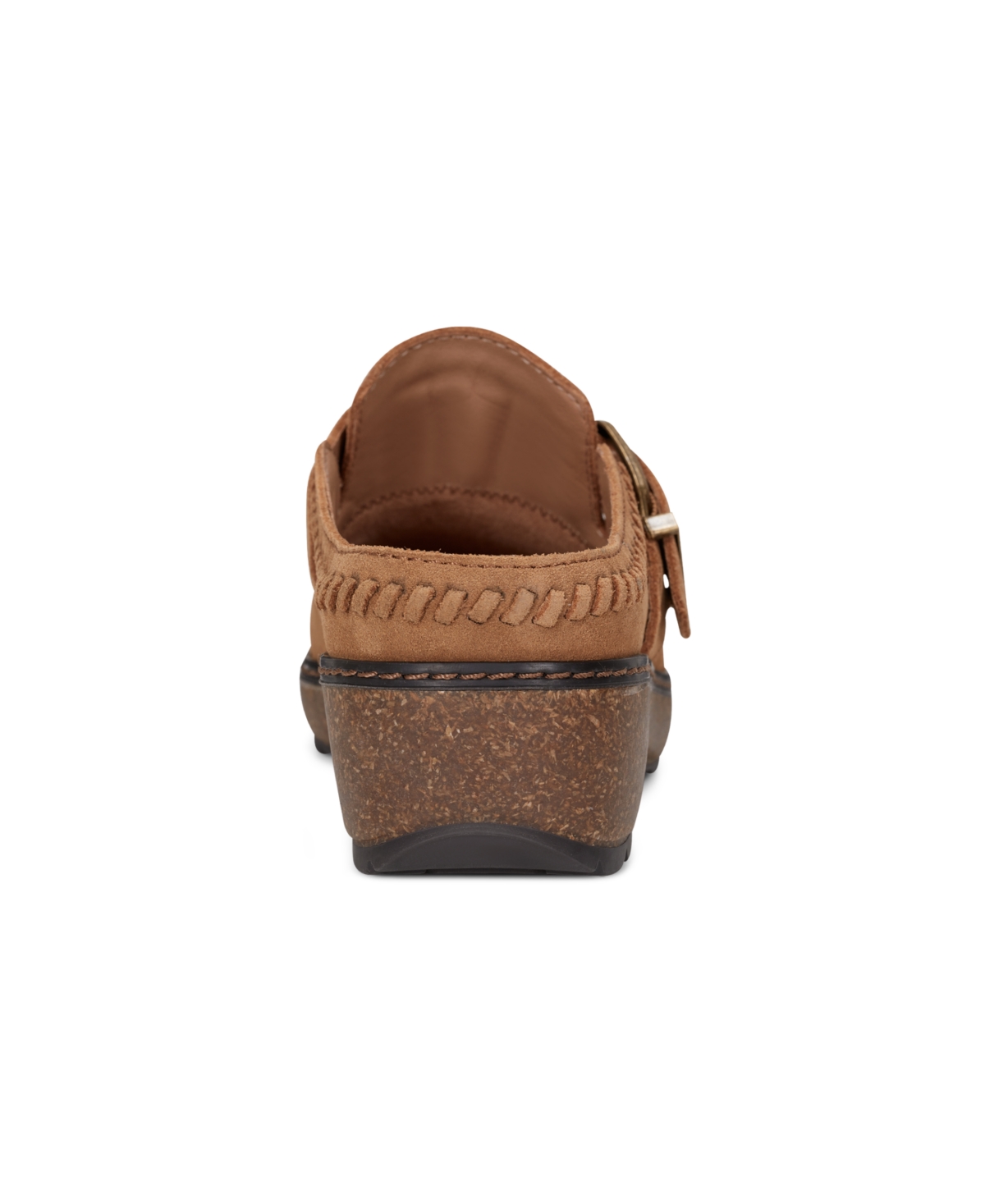 Earth Women's Kay Stitched Round Toe Clogs In Brown