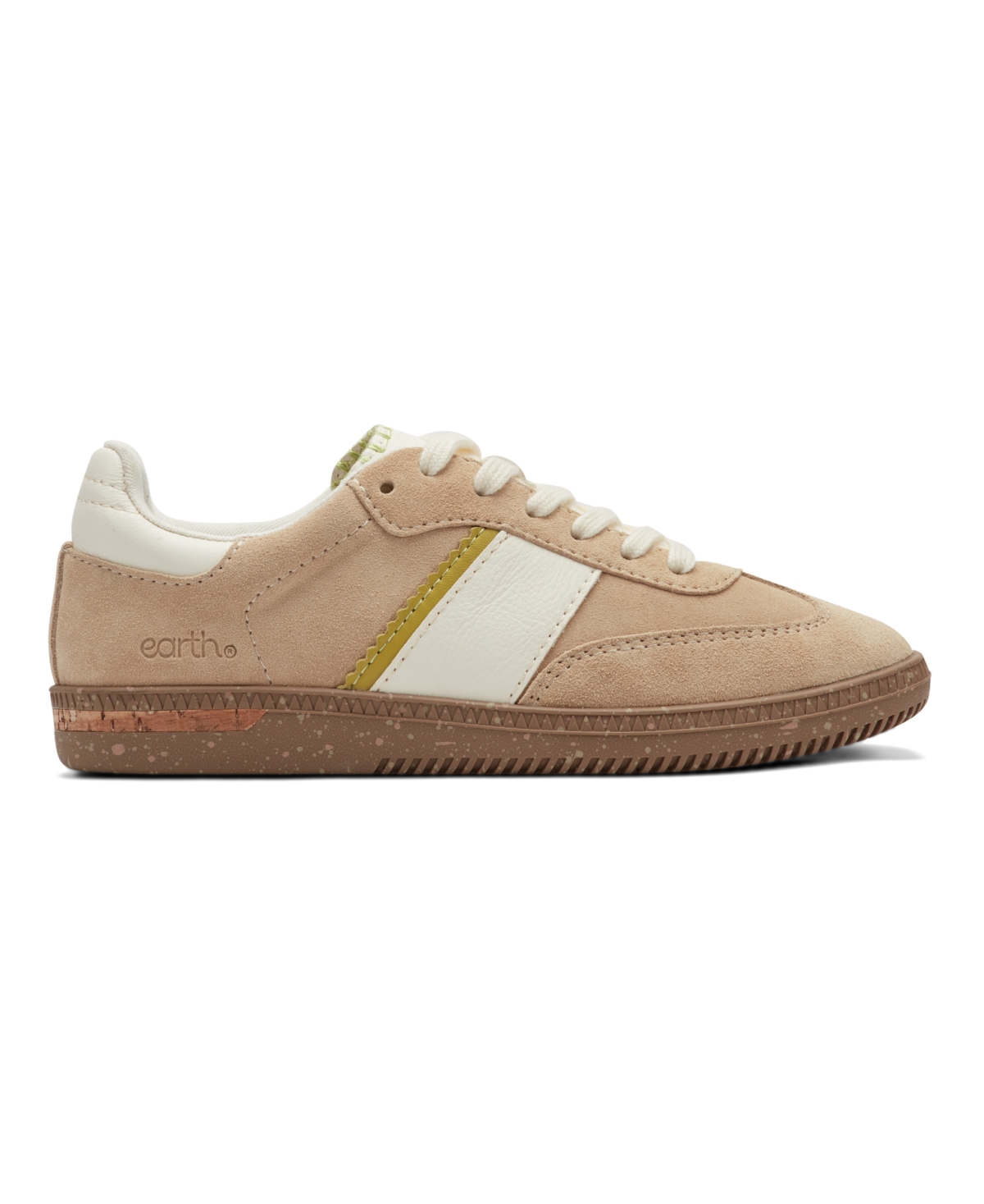 Earth Women's Penny Stripe Lace-up Sneakers In Brown