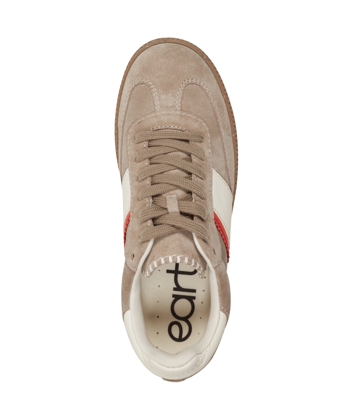 Earth Women's Penny Stripe Lace-up Sneakers In Brown