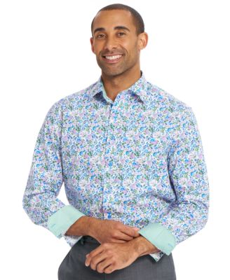 Men's Botanical Floral Dress Shirt