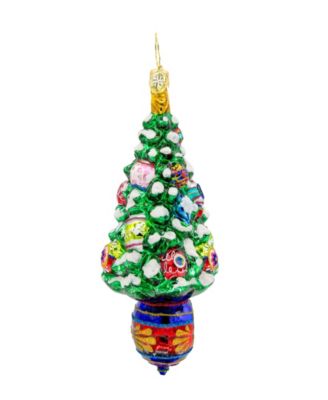Vintage Holiday Spruce Ornament