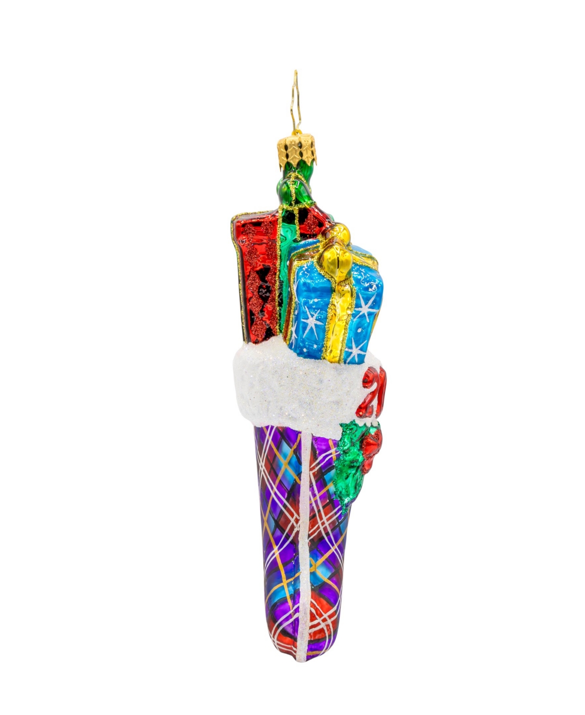 Christopher Radko 2025 Stacked Holiday Joy Ornament In Multi