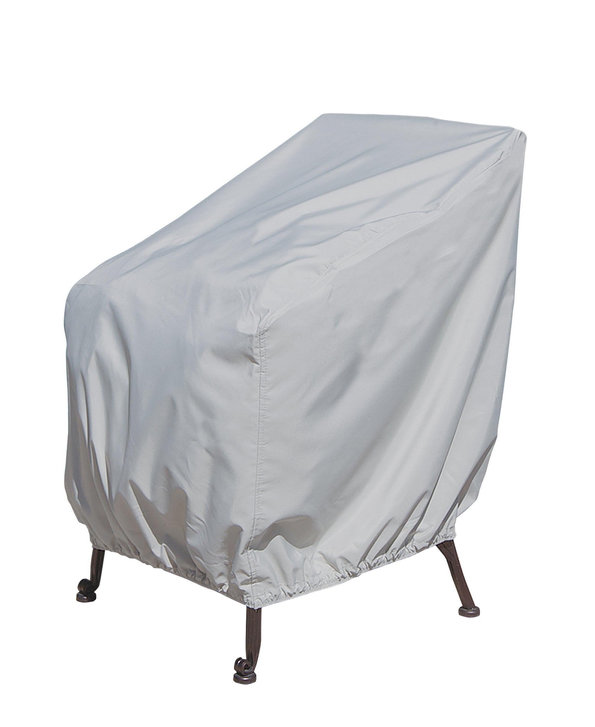 35&#x22;W x 35&#x22;D x 35&#x22;H Lounge Chair Protective Cover with Elastic - Grey