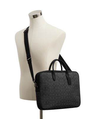 Men's Theo Work Signature Jacquard Bag