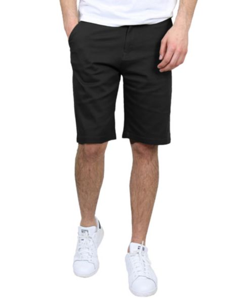 Мужские шорты Galaxy By Harvic Flex Stretch Chino, цвет: Чёрный