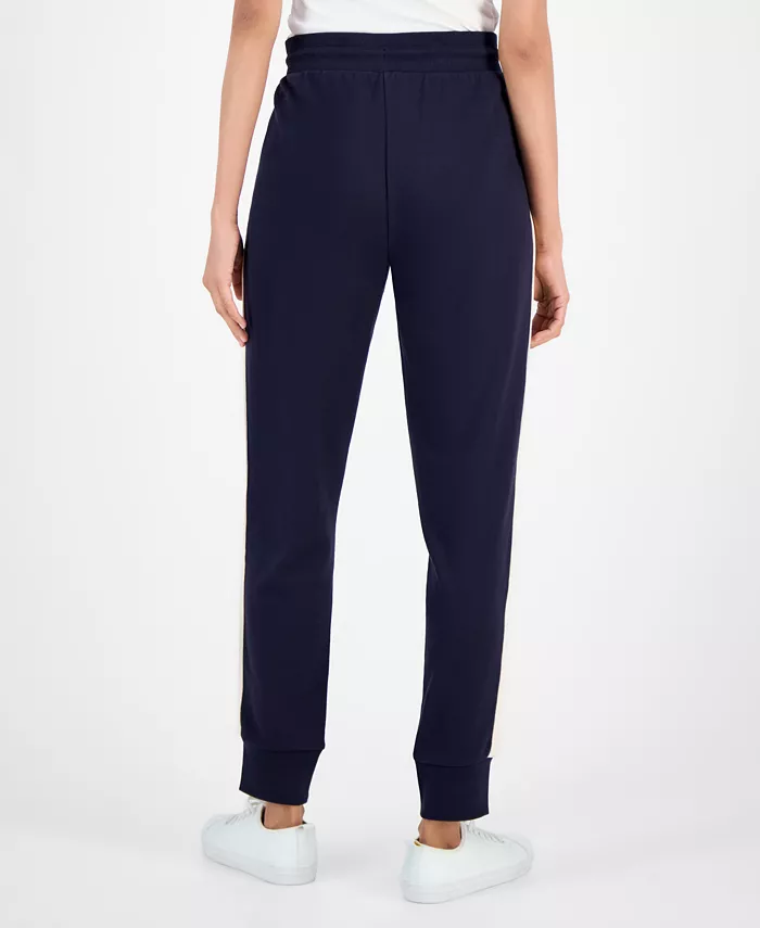 Nautica Women's Side-Striped Jogger Pants - thumbnail 2
