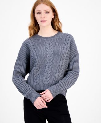 Women's Traveling Cable Sweater