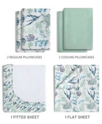 Cooling 6-Pc. Sheet Set, Full