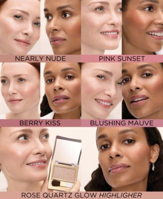 Powder Blush Shimmer & Matte Finishes