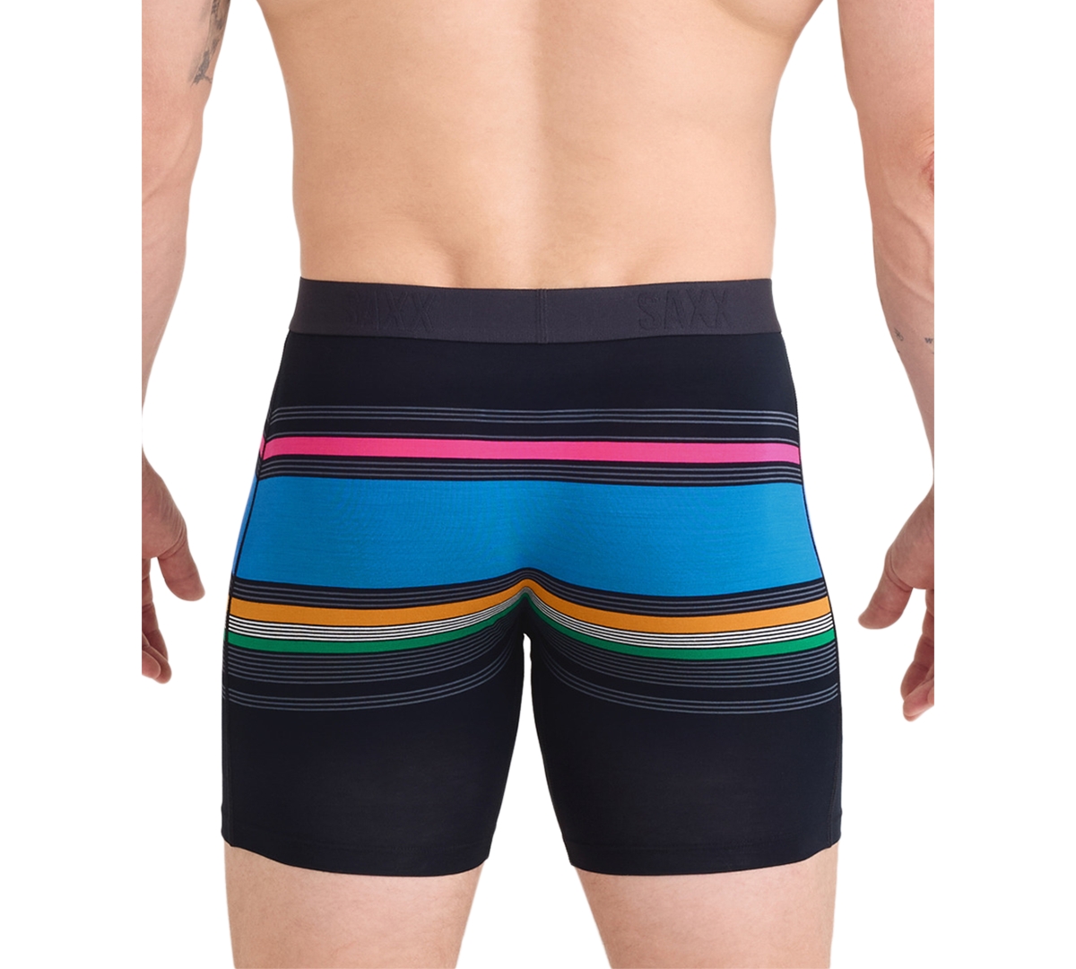 Saxx Vibe Xtra Soft Comfort Boxer Briefs In Multi