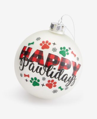 Pets 2025 Paw Disk Ornament, Macy's Exclusive