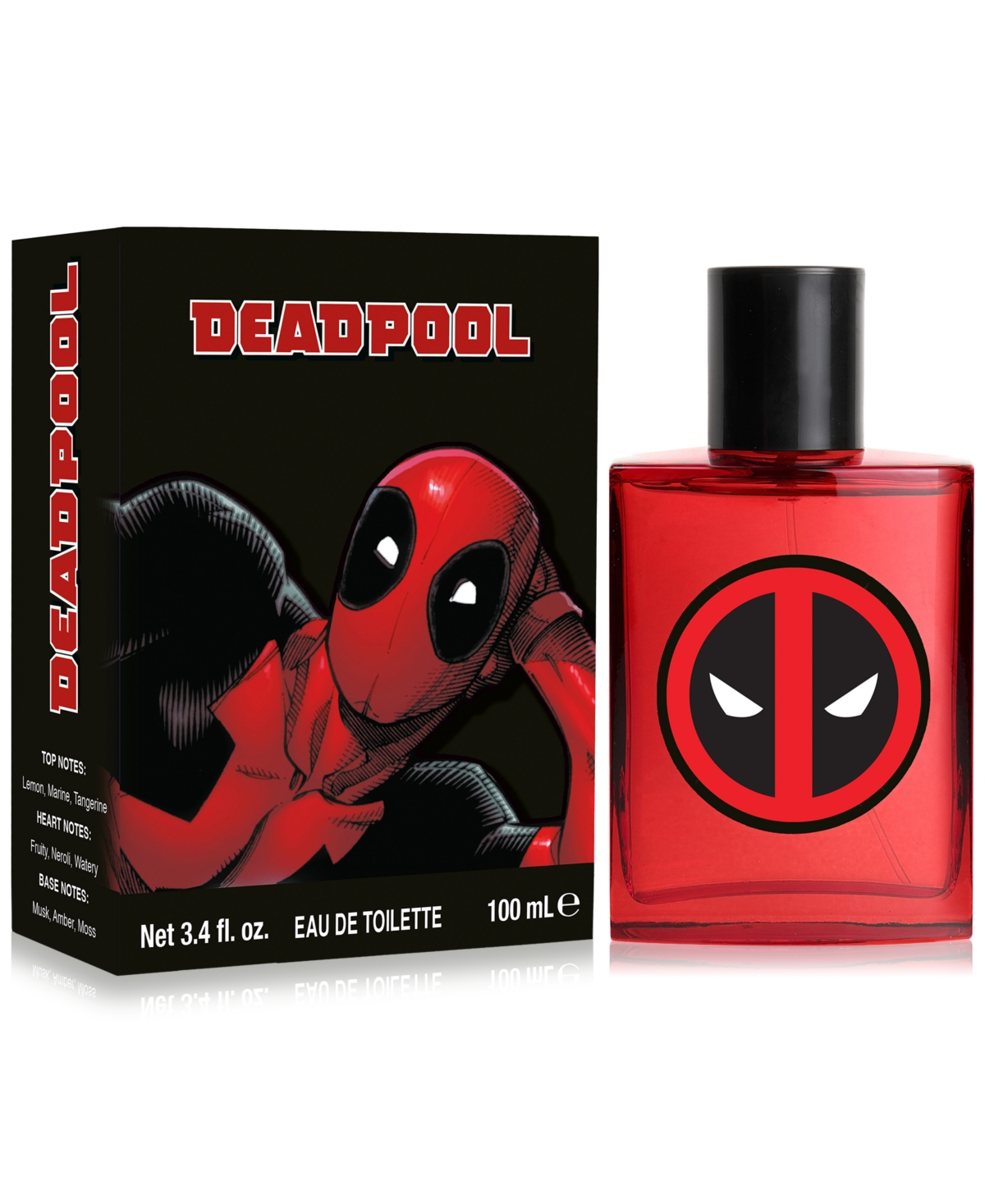 Deadpool Eau de Toilette Spray, 3.4 oz.