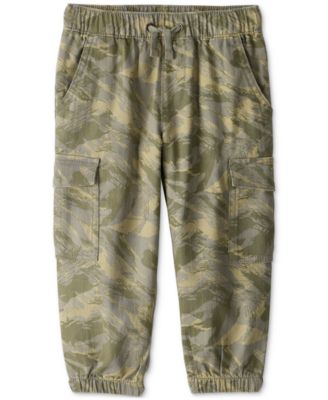 Carter's - Toddler Boys Cotton Camo Fashion Cargo Pants