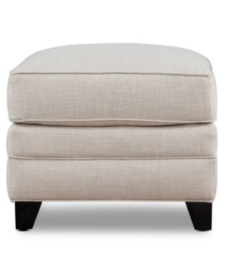 Kallison Fabric Ottoman, Exclusively at Macy's