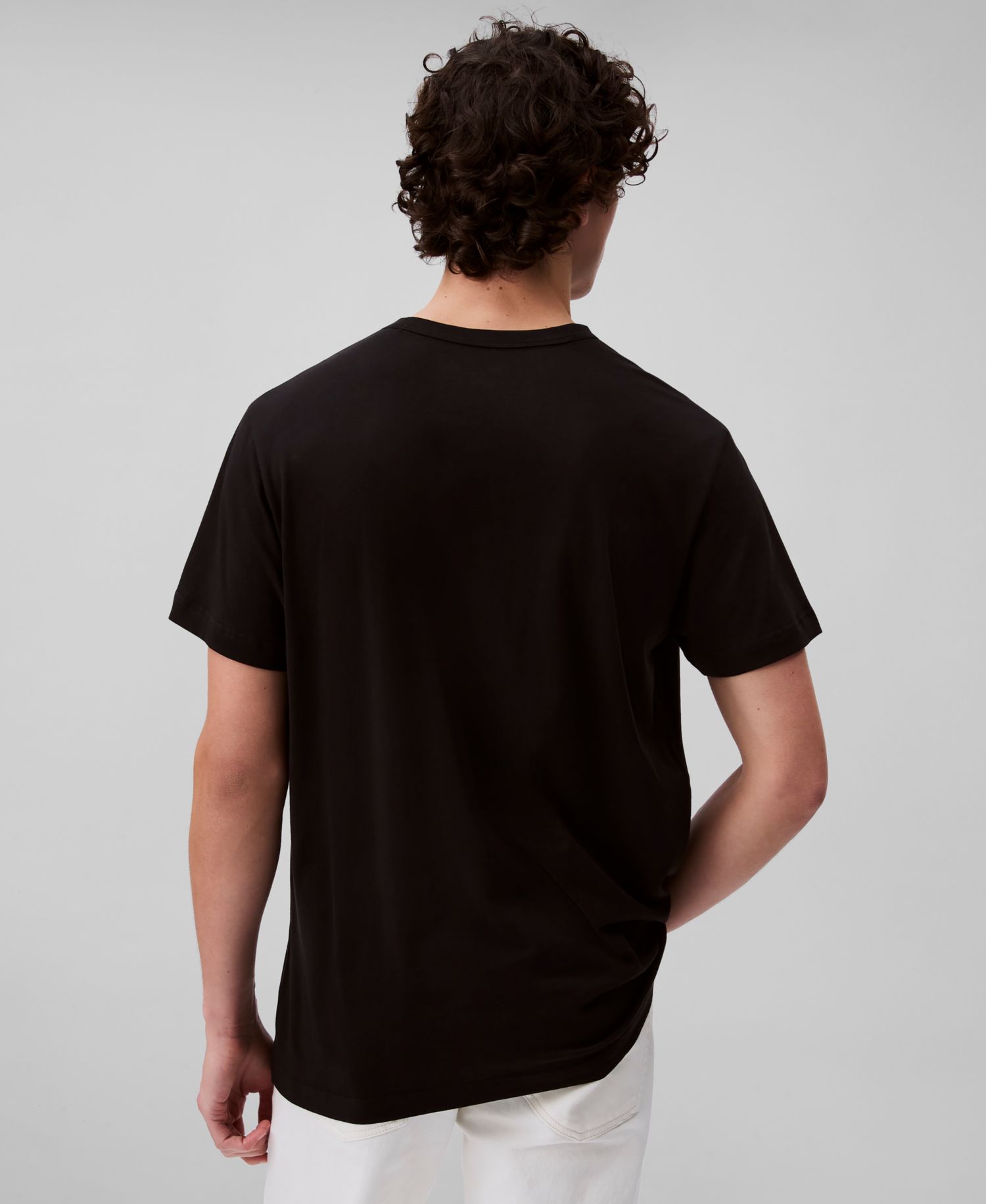 Men's Modern Cotton Crewneck Pajama T-Shirt