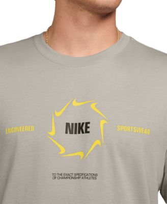 Men's Sportswear Relaxed-Fit Logo Graphic T-Shirt 