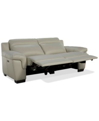 Julius II 2-Pc. Leather Sofa with 2 Power Recliners, Exclusively at Macy's